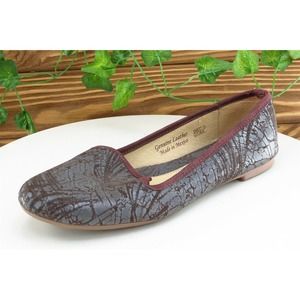 COFi Size 8 M Brown Loafer‎ Shoes Leather Women